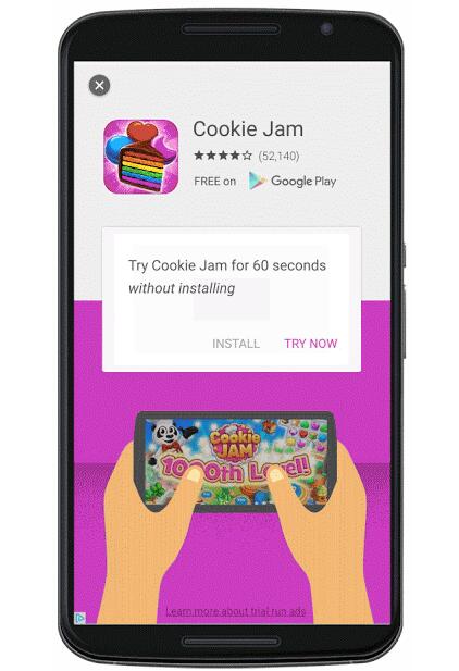 想下載app？別急，谷歌讓你先試玩10分鐘