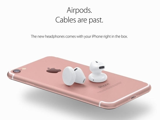 iPhone 7概念圖曝光：將標配無線藍牙耳機？