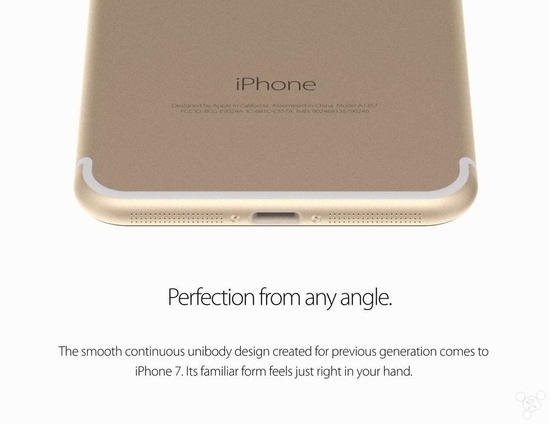 iPhone 7概念圖曝光：將標配無線藍牙耳機？
