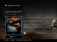 PC版PS Now實(shí)測：APU也能輕松跑《戰(zhàn)神3》