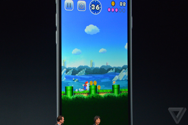 玩出新花樣 超級馬里奧為蘋果發(fā)布會拉開帷幕