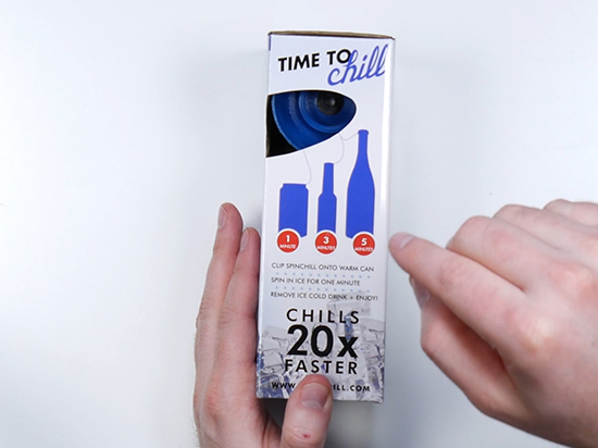 想要飲料快速冰凍？讓它轉(zhuǎn)起來(lái)就可以了