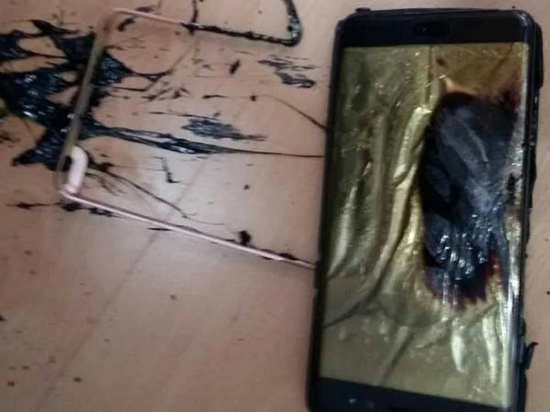 除了國行 港版Note7也被“外力”給炸了