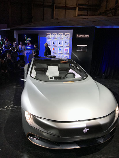 可變顏色！樂視超級汽車LeSEE Pro多圖欣賞