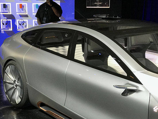 可變顏色！樂視超級汽車LeSEE Pro多圖欣賞