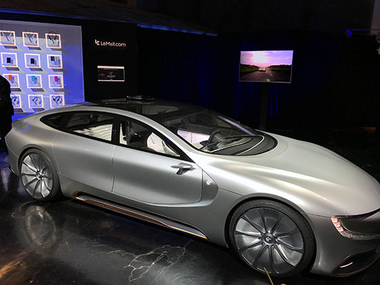 可變顏色！樂視超級汽車LeSEE Pro多圖欣賞