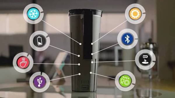 能熱能冷還自發(fā)電？這個智能杯子太酷了