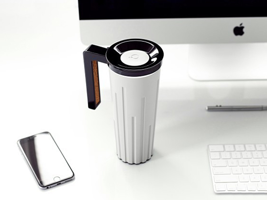 能熱能冷還自發(fā)電？這個智能杯子太酷了