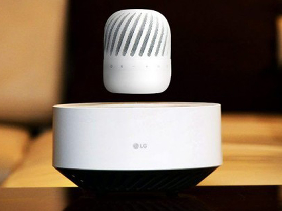 LG懸浮藍(lán)牙揚(yáng)聲器 將于2017 CES展會亮相