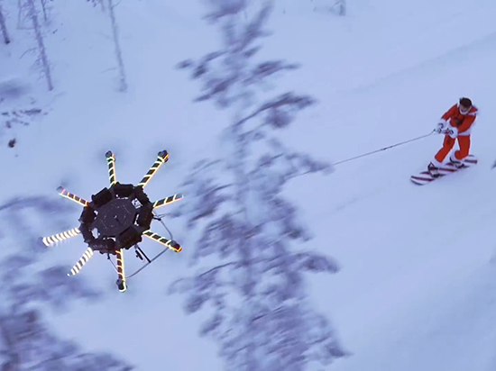 無人機除了航拍還能干啥？比如帶你飛天