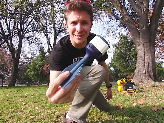 無(wú)人機(jī)航拍無(wú)聊？試試用空氣炮把GoPro射上天