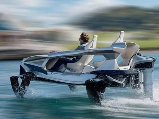 水面上的勞斯萊斯  水翼艇Quadrofoil?Q2S