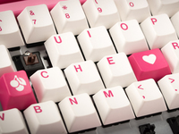 送這個(gè)虜獲女神芳心 CHERRY情人節(jié)限定款鍵帽開售