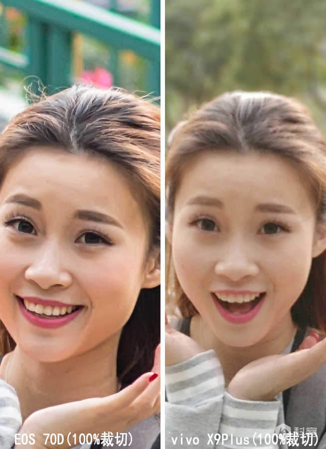 手機(jī)雙攝贏單反？vivo X9Plus自拍VS佳能70D