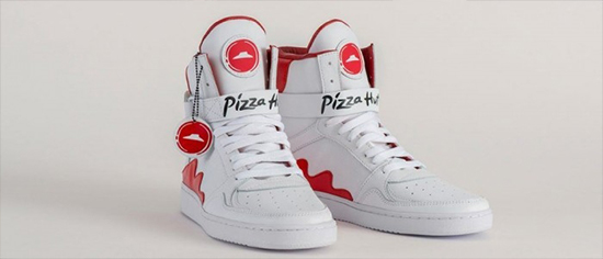 用腳點(diǎn)餐！必勝客設(shè)計(jì)了一款智能復(fù)古潮鞋  