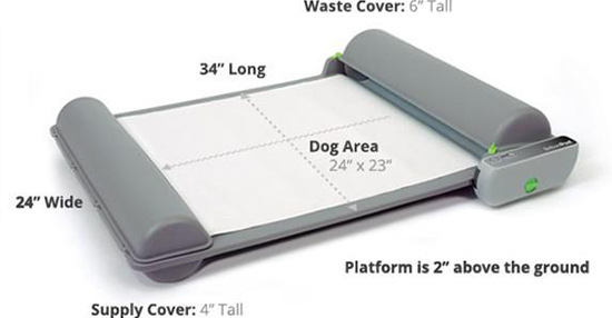 養(yǎng)寵物更省心  首款汪星人智能清潔除臭廁所