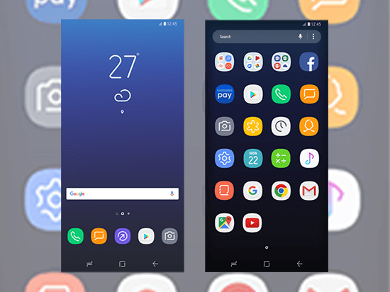 三星Galaxy S8新UX界面曝光：圓潤(rùn)+線條設(shè)計(jì)很抽象