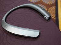 用脖子聽(tīng)歌！LG Tone Studio無(wú)線耳機(jī)即將上市 
