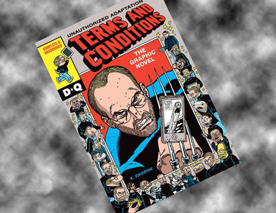 喬布斯化身超級(jí)英雄 iTunes條款漫畫化