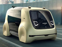 大眾Sedric無人駕駛概念車 外形酷似萌動玩具