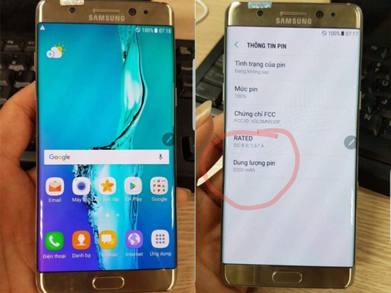 三星翻新Note7細(xì)節(jié)曝光:價(jià)格實(shí)惠 但電池縮水300mAh