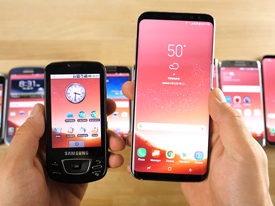 三星Galaxy1-9代對比:這是安卓手機行業(yè)縮影