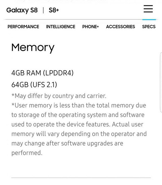 步華為后塵？三星S8被爆也混用內存