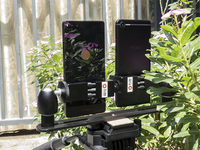 堅果Pro對比魅藍(lán)E2拍照測試：夜景差距最明顯