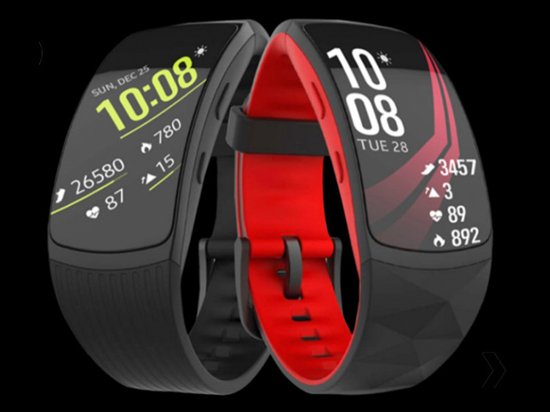 與Note8同發(fā)！三星全面屏健身手環(huán)官方渲染圖曝光