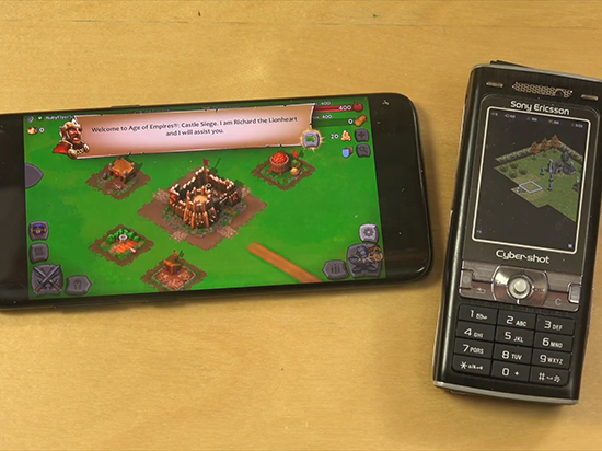 相差11年的對(duì)比：索愛(ài)K800i三星S8《帝國(guó)時(shí)代》游戲體驗(yàn)