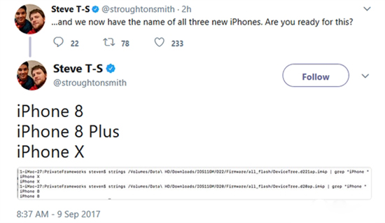 全面屏版為iPhone X！沒有7s只有iPhone 8/8 Plus