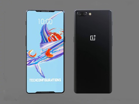 一加6概念手機(jī)曝光： 雙齊劉海不輸iPhone X