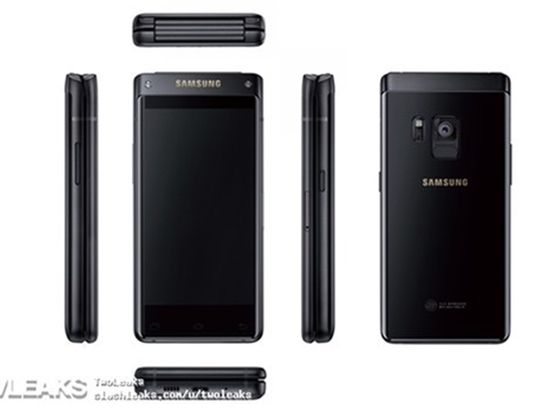 手機中的賓利！三星W2018配置曝光：雙屏翻蓋+驍龍835