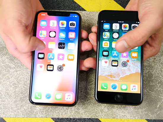 iPhone X抗摔對比測試：還不買AppleCare？