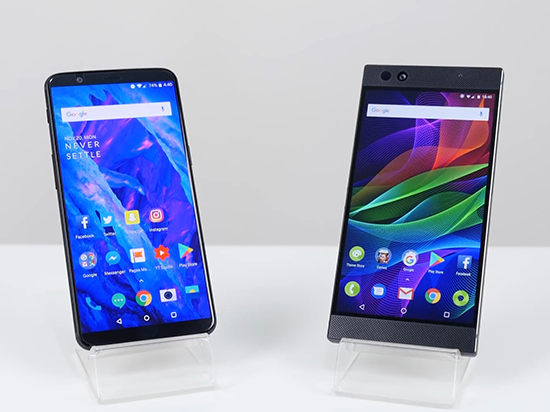 安卓性能之王對(duì)決：雷蛇Razer Phone速度對(duì)比一加5T