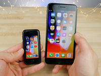 迷你iPhone 8 Plus開箱：居然還能一鍵切換小劉海