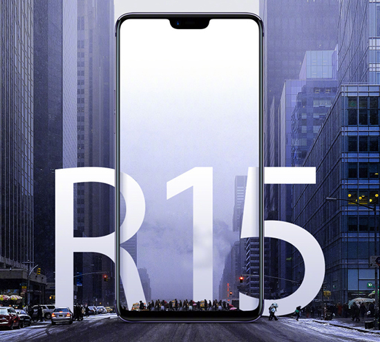 齊劉海亮眼！ OPPO R15：屏占比90%，19:9超視野全面屏