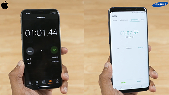 三星S9+詳細(xì)對(duì)比iPhone X：自家處理器果然不給力！