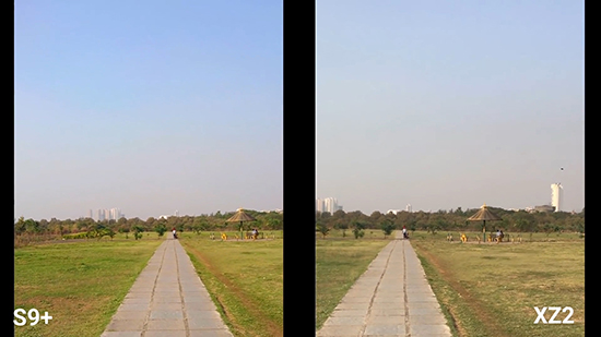 三星S9+索尼XZ2拍照對比：韓式艷麗與日系素雅的決擇