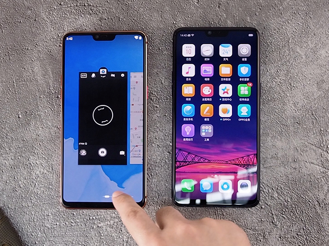 OPPO R15手勢操作對比：ColorOS還是Android P好用？