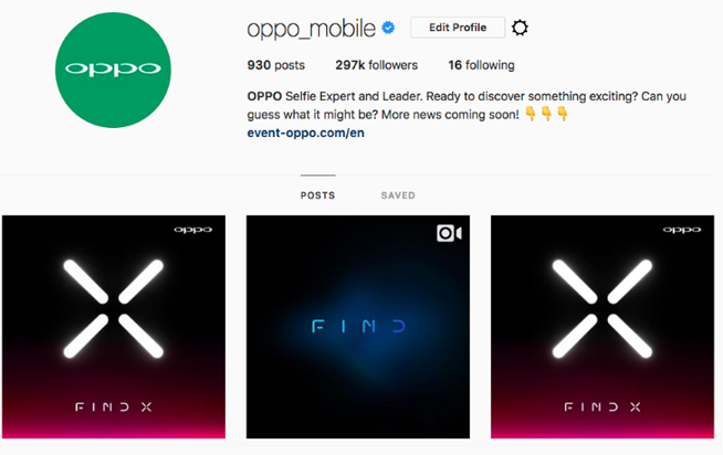 拓展海外市場 OPPO Find X或?qū)⒌顷憵W洲