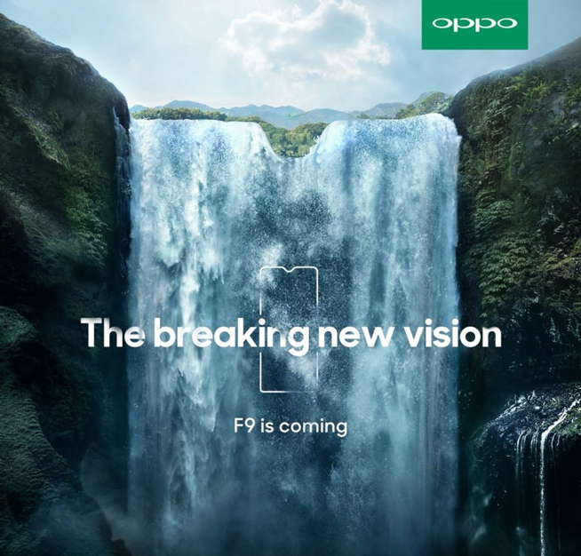 OPPO R17設(shè)計(jì)更討喜：海外版F9先行 跟劉海屏說(shuō)再見(jiàn)