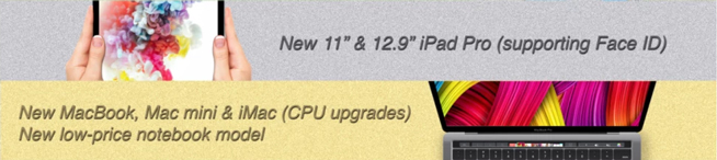 蘋(píng)果10月30日再開(kāi)發(fā)布會(huì)：iPad Pro領(lǐng)銜 3款Mac更新就緒