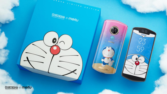 動漫深度定制 美圖T9再推小丸子/七龍珠/哆啦A夢限量版