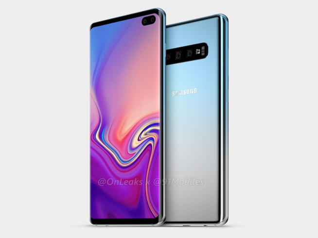三星Galaxy S10+更多信息解鎖:前置開孔雙攝 顏值有所下降