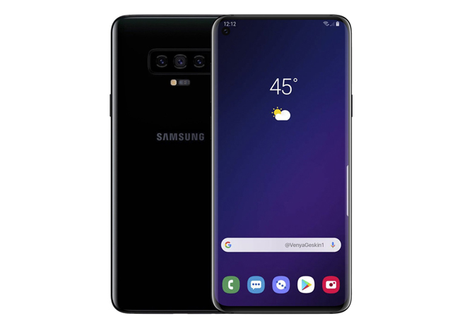 三星Galaxy S10+更多信息解鎖:前置開孔雙攝 顏值有所下降