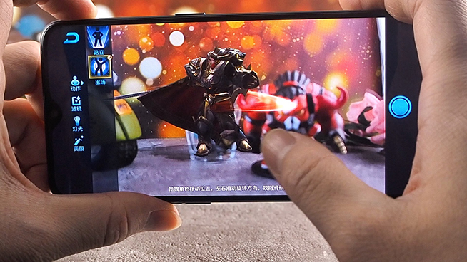實(shí)測(cè)OPPO R17 Pro玩《王者榮耀》AR相機(jī)：妲己姐姐能和你合影了