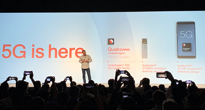 高通5G手機(jī)參考設(shè)計(jì)首秀 OV小米將與三星搶首發(fā)
