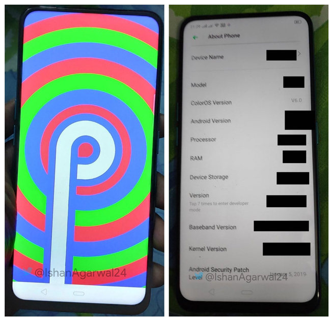 OPPO R19新機(jī)提前偷跑？前置鏡頭藏了起來 屏占比進(jìn)一步提升