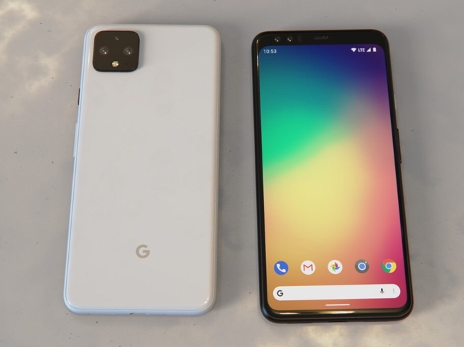 谷歌Pixel 4XL真機(jī)曝光：新iPhone也長這樣 你覺得OK嗎？